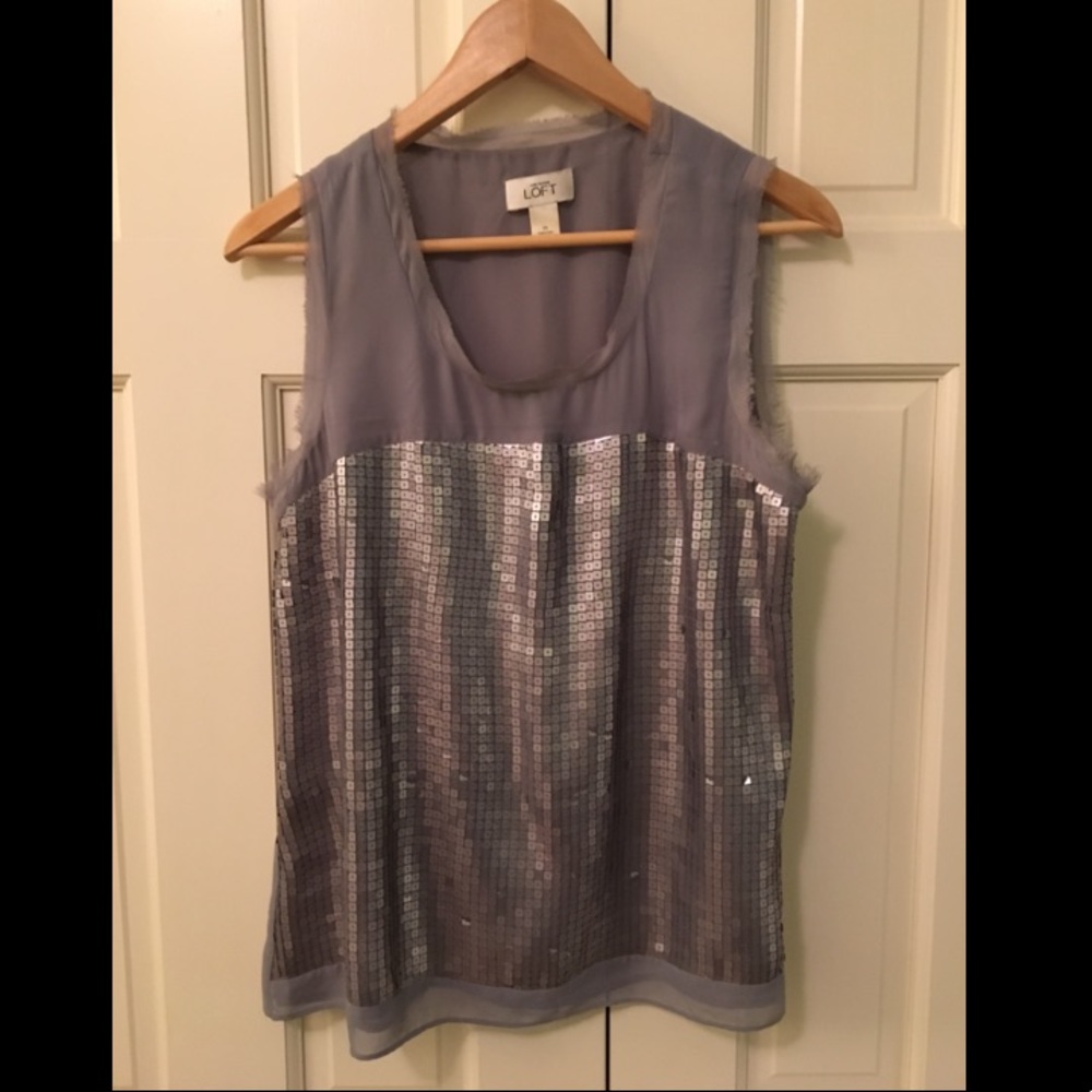 Classy and Cute Sequin Loft Top